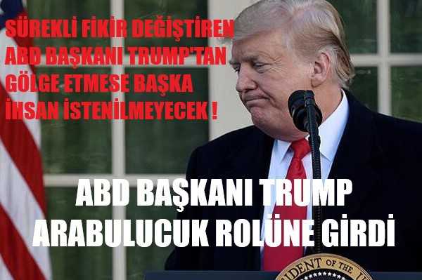 Arabulucuk Oyunu Başlatan Trump'ın Amacı Ne?