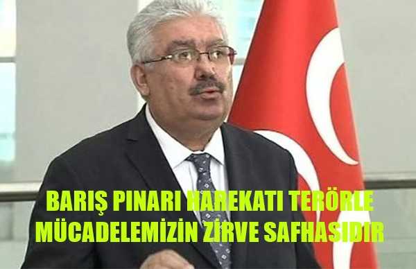 Barış Pınarı Terörle Mücadelenin Zirve Safhasıdır