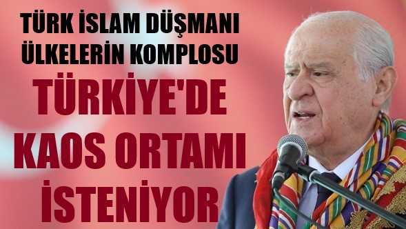 Bahçeli: Emperyalistler Türkiye'ye Komplo Kurdu