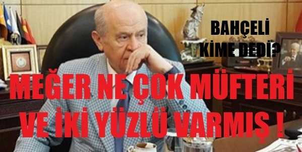 Bahçeli'den Mesnetsiz İddiaları Ortaya Atanlara Cevap