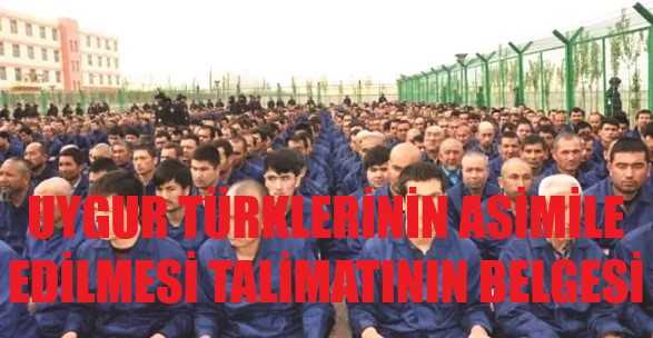 Çin'de Müslüman Türklerin Asimile Edilmesi Talimatı