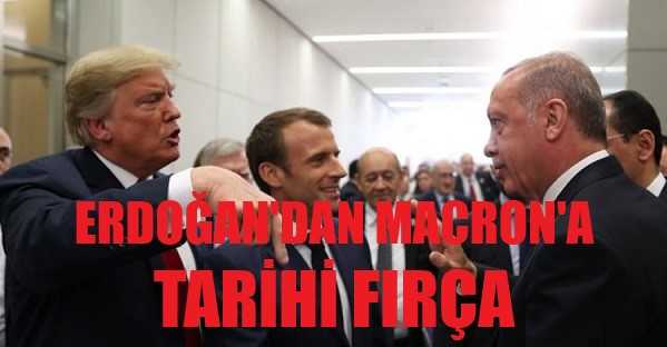 Cumhurbaşkanı Erdoğan'dan Fransa'ya Tarihi Ayar