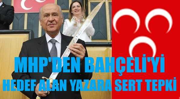 MHP'den Bahçeli'yi Hedef Alan Ümit Kıvanç'a Tepki