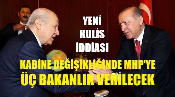 Kabine Değişikliğinde MHP'ye Üç Bakanlık Verileceği İddiası