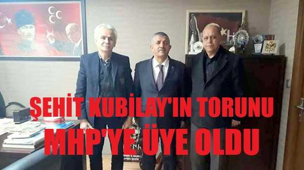 Şehit Kubilay'ın Torunu MHP'ye Üye Oldu