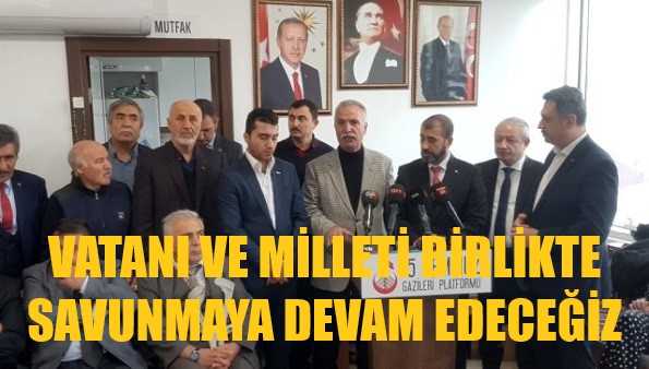 MHP ve Ak Parti'den Beraberliğin Devam Ettirilmesi Vurgusu