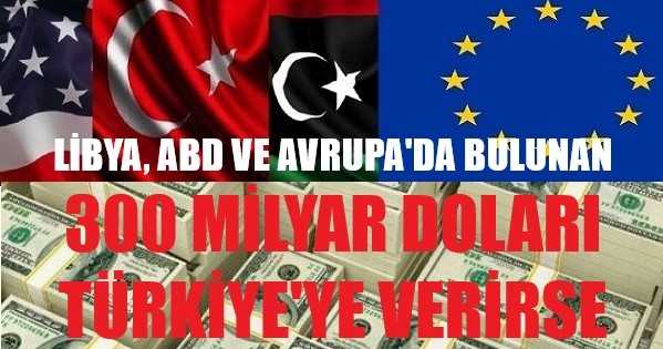 Libya'nın 300 Milyar Doları Ne Olacak?