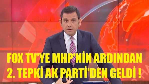 AK Parti'den FOX TV'ye Emperyalistlik Tepkisi