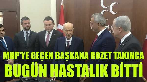 MHP Lideri Bahçeli: Bugün Hastalık Bitmiştir