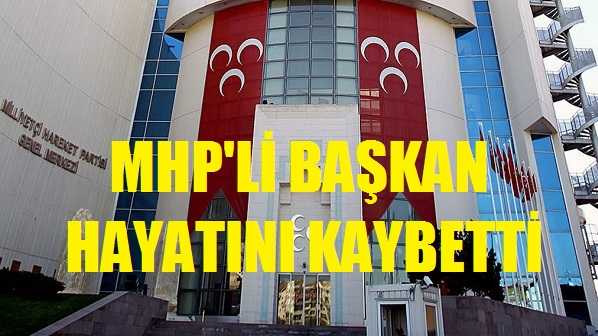 MHP'li Başkan Trafik Kazasında Hayatını Kaybetti