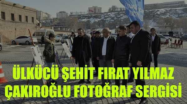 Ülkü Şehit Fırat Yılmaz Çakıroğlu Fotoğraf Sergisi İle Anıldı