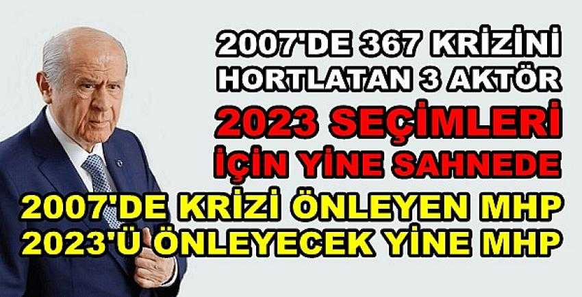 MHP'den 367 Krizini Yeniden Hortlatanlara Sert Tepki  