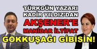 Kadir Yıldız'dan Akşener'in Siyasetine Manidar Tanımlama   