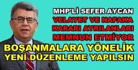 MHP'li Aycan'dan Boşanmalara Yönelik Düzenleme Talebi  